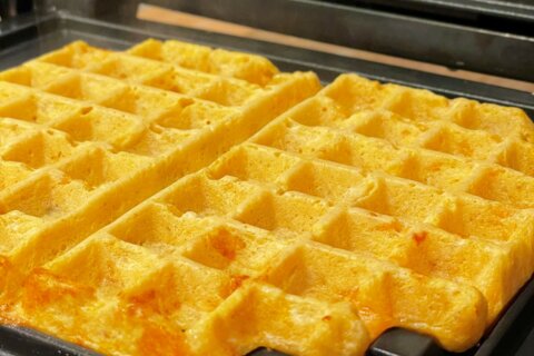 Gaufres de patate douce