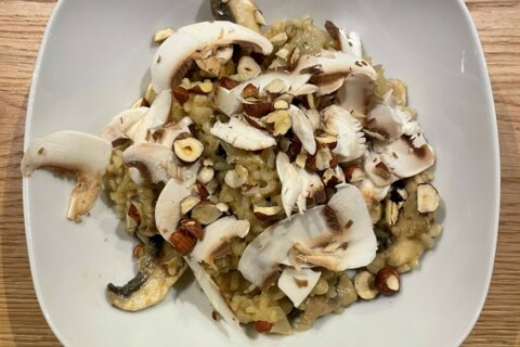 Risotto aux champignons
