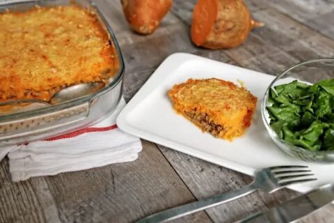 Hachis parmentier à la patate douce